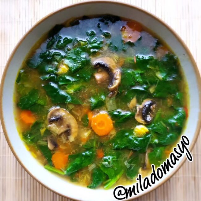 ⭐️⭐️SOPA SACIANTE Y QUEMAGRASA @miladomasyo ⭐️⭐️ ️️